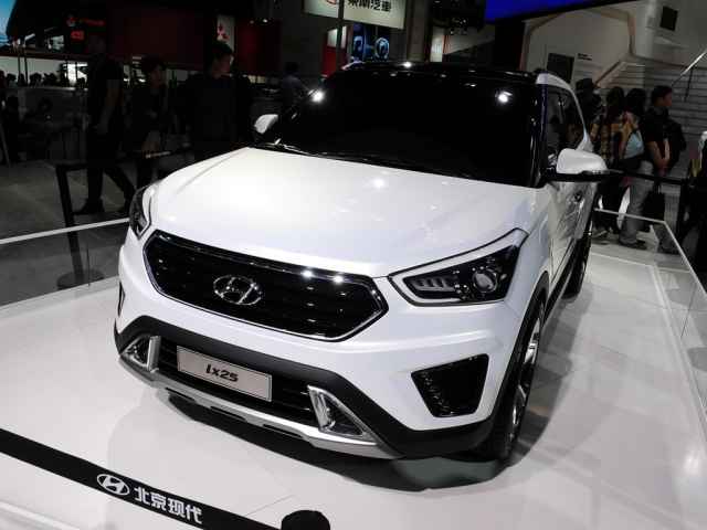 北京现代全新小型suv—ix25正式上市,新车现代ix25最低价格售价11